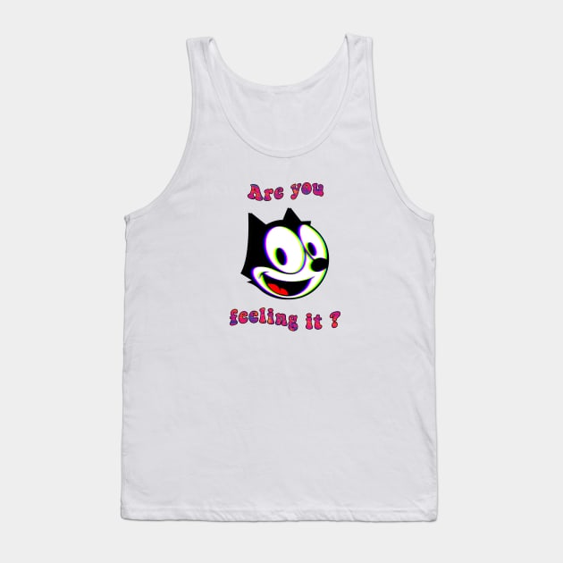 Felix The Cat on Acid Tank Top by Leksal